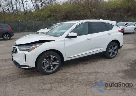 2022 Acura Rdx Advance Package z USA, uszkodzony, nr VIN 5J8TC2H76NL006913